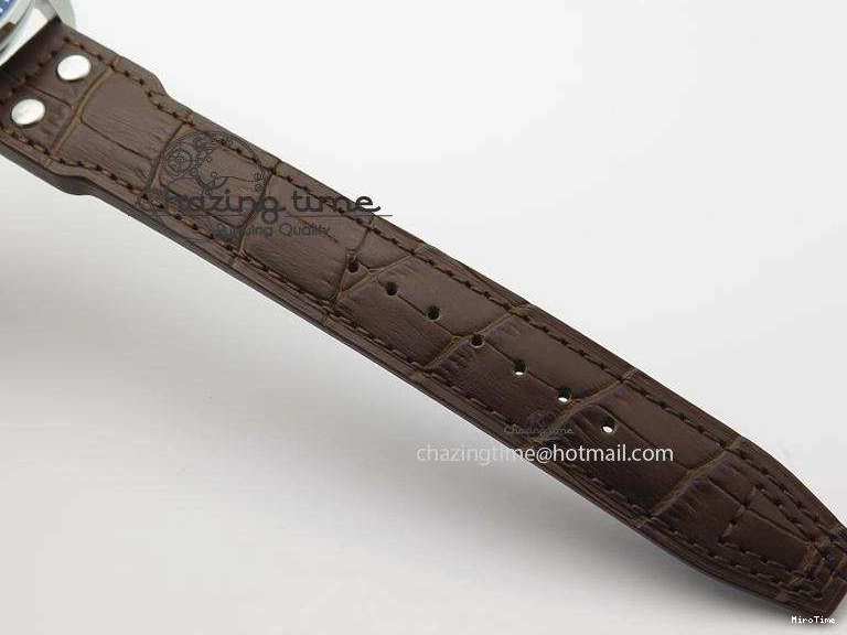 MIROTIME 0423 Reliable Big Pilot “Markus Buhler” IW5003 Turbine V6F Best Edition Blue Dial On Leather Strap A 7324